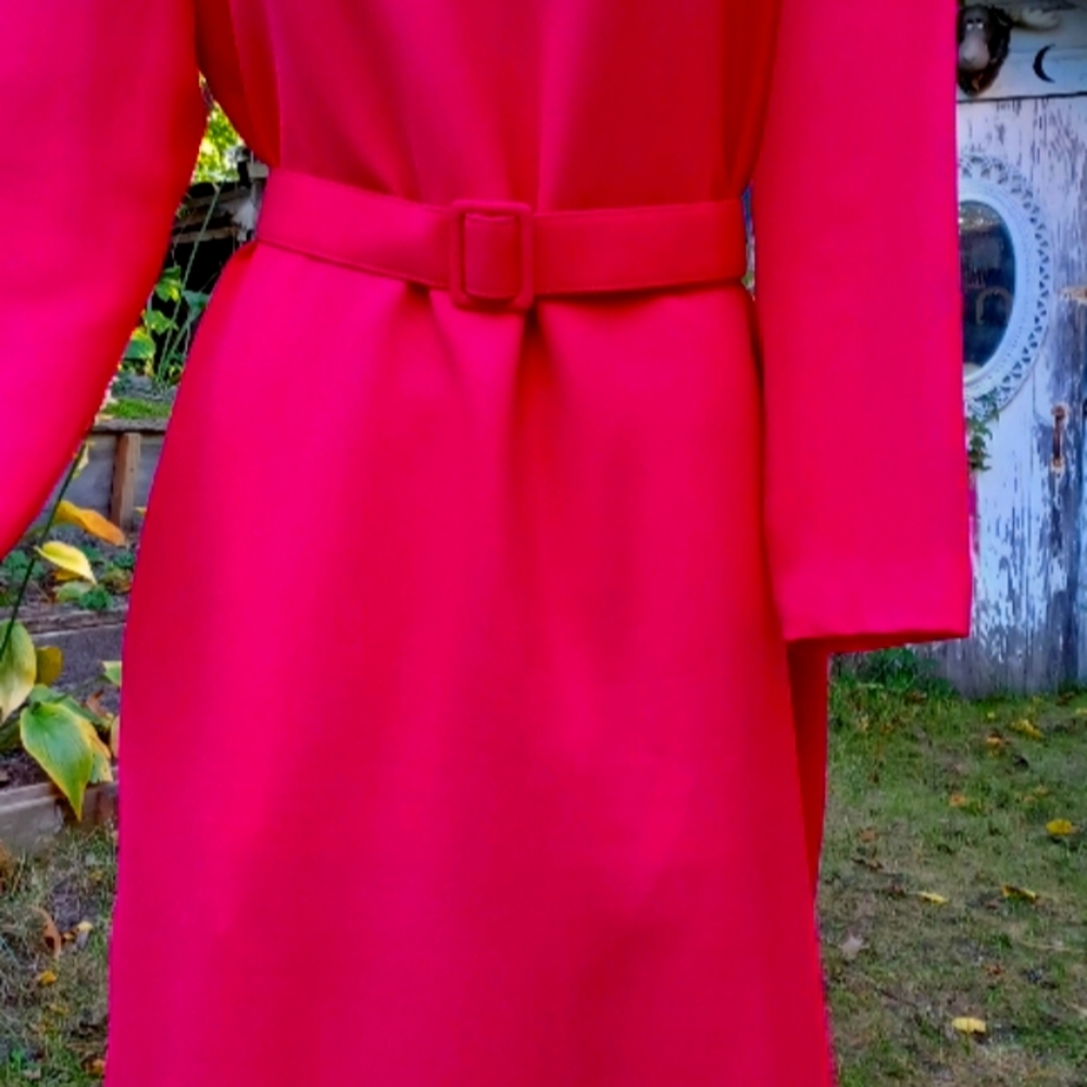 Vintage red dress